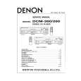DENON DCM-360 Service Manual