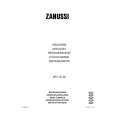 ZANUSSI ZRT 16 JD Owners Manual