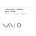 SONY PCV-RS224 VAIO Owners Manual