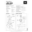 JBL JBL500 Instrukcja Serwisowa