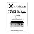 KENWOOD KA305 Service Manual