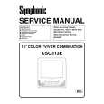 SYMPHONIC CSC313E Service Manual