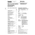 SABA T6770CM Service Manual