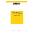 ZANUSSI DWS684 Owners Manual
