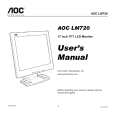 AOC LM720 Owners Manual