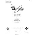 WHIRLPOOL LG5721XPW0 Catálogo de piezas