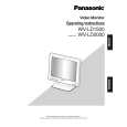 PANASONIC WVLD1500 Manual de Usuario