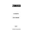 ZANUSSI ZCG050GW Owners Manual