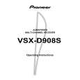 PIONEER VSX-D908S Owners Manual