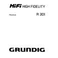 GRUNDIG R301 Owners Manual