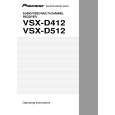 PIONEER VSX-D412-S/KUXJI Owners Manual
