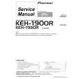 PIONEER KEH-1900R/XN/EW Instrukcja Serwisowa