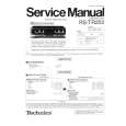 TECHNICS RS-TR252 Service Manual