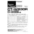 PIONEER CT-W530R Owners Manual