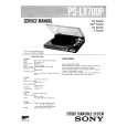 SONY PS-LX700P Service Manual