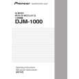 PIONEER DJM-1000/RLTXJ Owners Manual