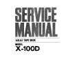 AKAI X-100D Service Manual