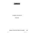ZANUSSI ZRD 34 ND Owners Manual
