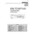 ONKYO DX7110 Instrukcja Obsługi