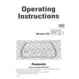 PANASONIC AGW2E Owners Manual