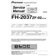 PIONEER FH-2037ZF-02 Service Manual