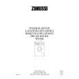 ZANUSSI WD802 Owners Manual