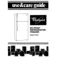 WHIRLPOOL ET18JKXMWRB Owners Manual