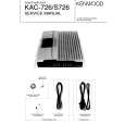 KENWOOD KAC726 Service Manual