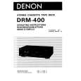 DENON DRM-400 Instrukcja Obsługi