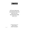 ZANUSSI ZUD7155 Owners Manual