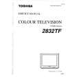 TOSHIBA 2832TF Service Manual