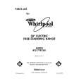 WHIRLPOOL RF317PXXW1 Parts Catalog