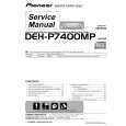 PIONEER DEH-P7400MP/X1B/EW Manual de Servicio