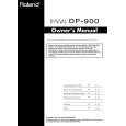 ROLAND DP-900 Instrukcja Obsługi