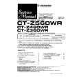 PIONEER CT-Z460WR Manual de Servicio