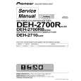 PIONEER DEH-2700R/X1P/EW Service Manual