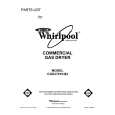 WHIRLPOOL CGE2791KQ2 Parts Catalog