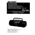 SHARP WQ700H Owners Manual