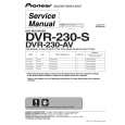 PIONEER DVR-230-S/YPWXV Service Manual