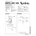INFINITY KAPPA-200HCA Service Manual
