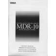 YAMAHA MDR-10 Owners Manual