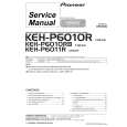 PIONEER KEH-P6011R/XM/EE Instrukcja Serwisowa