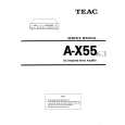 TEAC A-X55 Instrukcja Serwisowa