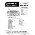 HITACHI TRKW57W Instrukcja Serwisowa