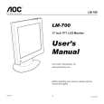 AOC LM700 Instrukcja Obsługi