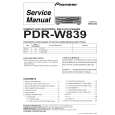 PIONEER PDR-W839/WYXJ4 Service Manual