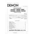 DENON DCD725 Service Manual