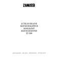 ZANUSSI ZI5160 Owners Manual