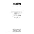 ZANUSSI ZC260R Owners Manual