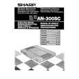 SHARP AN-300SC Manual de Usuario